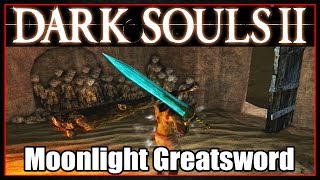 DARK SOULS 2  COMO OBTER A ESPADA VERDEAZUL NO 1º NEW GAME MOONLIGHT GREATSWORD [upl. by Macdonell]