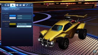 How To Get a Gold Car Without Anodized Pearl Rocket League [upl. by Panchito35]