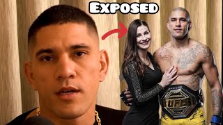 UFC Fighter Alex Pereira EXPOSES His Fake Ex Girlfriend [upl. by Arratal200]