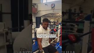 ANTHONY JOSHUA ROCKED IN SPARRING  SPARS AMATEURS AT FINCHLEY BOXING CLUB [upl. by Lime]