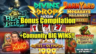 Bonus Compilation  Some Buys  Kevins 10 Games  Community BIG WINS [upl. by Ojeillib]