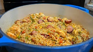 LIBERIAN FRIED RICE  can’t stop eating  IBEETHECHEF [upl. by Soalokin84]