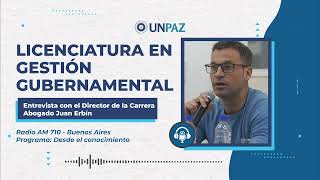 Entrevista con el Director de la Carrera Juan Erbin UNPAZ [upl. by Kariotta]