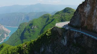 Amazing Driving Tour to Overlook the Yangtze River from Above [upl. by Adnahsam466]