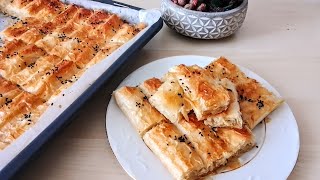 ✨En Kolayından❗Baklava Yufkasından En Çıtır En lezzetli👌Patatesli Börek Tarifi💯 nasıl yapılır ❓ [upl. by Atsugua]