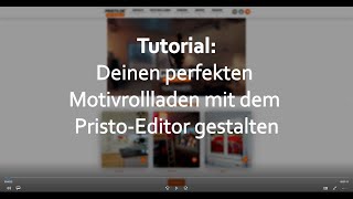 Bedruckte Rollläden mit Foto  DesignTutorial für MotivRolläden im PRISTODE RollladenShop [upl. by Aniled]