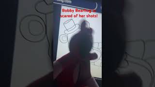 Bobby Bearhug is scared of her shots [upl. by Avalsorim68]