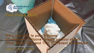 Making a One Piece Silicone Mold by AeroMarine Products [upl. by Gibun395]