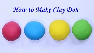 How to Make Playdough without Cream of Tartar and No Cook Play doh Kids Learning with fun [upl. by Eloise833]