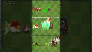 Pvz vs Pvz 2  Melon Pult amp Mega Gatling Pea Vs zombies shorts [upl. by Esojnauj]