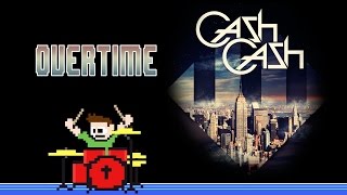 Cash Cash  Overtime Drum Cover  The8BitDrummer [upl. by Angy451]