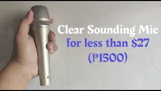 Eikon DM585  Clear Sounding Mic for Less than 27 [upl. by Lucrece]