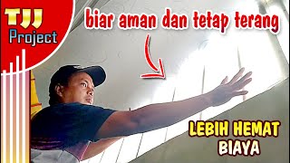 Aman dan tetap terang MEMBUAT TERALIS ATAP BAJARINGAN [upl. by Eyllom]