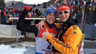 Verfolgung Männer Hochfilzen  14 Dezember 2014 [upl. by Azaleah]