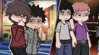 ‘Oikawa is clingy’😳  Iwaoi skit🩵  Haikyuu GachaLife2  read description [upl. by Zabrina253]