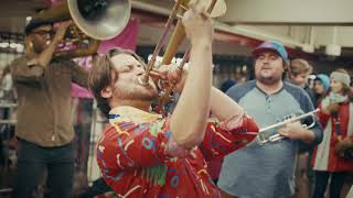 Lucky Chops  Familiar Places Live in the NYC Subway [upl. by Nnylav]