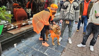 Kings Day 2024 Amsterdam Edition through my Lens  kingsday amsterdam festival [upl. by Leavy]