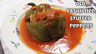 Old Fashioned Stuffed Peppers  Easy Stuffed Pepper Recipe  MOLCS Easy Recipes [upl. by Norrehc]