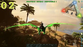 LES BASES POUR SE DEVELOPPER  ARK SURVIVAL EVOLVED EP 2 [upl. by Arutek]