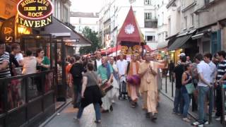 Chanting Hare Krishna in Paris [upl. by Pieter]