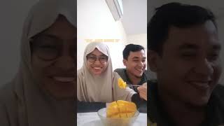 Mangga Arum Manis Segar Lumer di Lidah mukbang couple makan eatingshow buah [upl. by Ateikan]