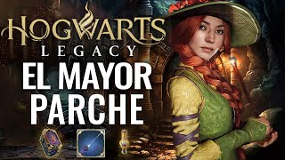 LA GRAN ACTUALIZACIÓN amp NUEVOS CAMBIOS EN HOGWARTS LEGACY 2024 [upl. by Issej]