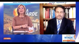 “Biden debería mandar una señal a Maduro con Chevron” dice Antonio de la Cruz en NTN24 092024 [upl. by Nohsyar]