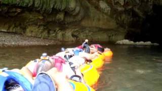 Cave Tubing in Belize [upl. by Oicul11]