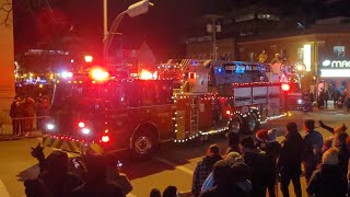 Charlottetown Christmas Parade first responders only 2023 [upl. by Ardried]