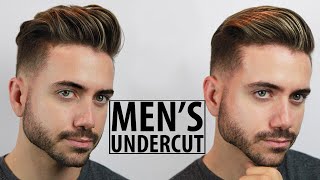 Disconnected Undercut  Haircut and Style Tutorial  2 Easy Undercut Hairstyles for Men  Alex Costa [upl. by Inneg]