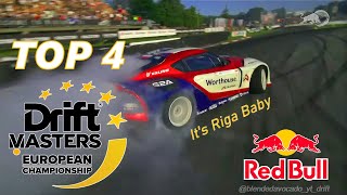 TOP 4 qualifying on Riga Latvia ‣ Drift Masters 2024 Round 4  Bikernieki Riga circuit [upl. by Ahsinauj272]