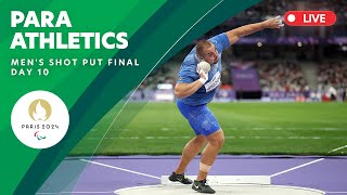 Para Athletics  Mens Shot Put Final  Day 10 [upl. by Nylanaj]