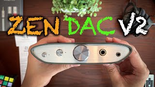 iFi Zen DAC V2 Unboxing and First impressions [upl. by Dlanar]