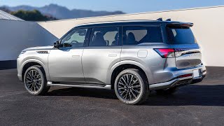 2025 INFINITI QX80  Luxury SUV to Rival the Range Rover [upl. by Nyar486]