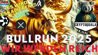 AUF DIESE COINS SETZE ICH IM BULLRUN 2025 🤯 🚀 XRP ALGORAND QUANT GRT MEME GAMES [upl. by Ttoile171]