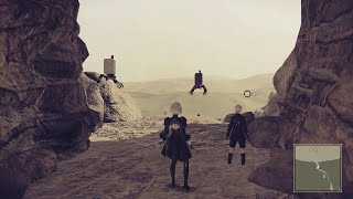 Memories of Dust Instrumental  Nier Automata OST  4K 60fps Max Graphics Config [upl. by Hasty270]