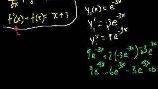 What is a differential equation [upl. by Ahsauqram699]