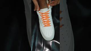 Standard Lacing Tutorial Nike Air Force 1s 🤩🔥 [upl. by Augusta152]