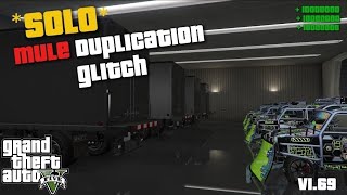 WORKING Easy SOLO GTA 5 Money Glitch Unlimited MULE Duplication Glitch [upl. by Ryann]