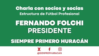 Presentación Estructura de Fútbol Profesional  Siempre Primero Huracán [upl. by Leontyne465]