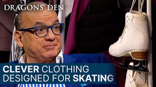 Former Olympic Figure Skater Spots Gap In Activewear Clothing Market  Dragons Den [upl. by Chavez]