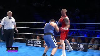 Gustav Thorsen vs Roman Roshan Full Fight  Danish Fight Night [upl. by Doowron]