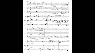 PARTITA No 4 Mvt II  Sarabande for Flute Bb Clarinet and Bassoon [upl. by Aliac]