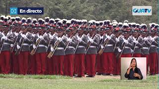 EnDirecto  El presidente Bernardo Arévalo participa en la Ceremonia de Ascensos del Ejército [upl. by Atte]