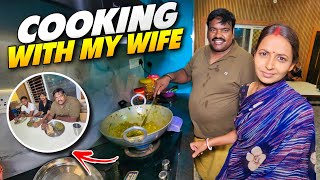 Aaj Banaenge Navratri Special Palak Paneer With My Wife 🔥  Wife se Ladai Ho Gaya  vlog [upl. by Blackstock257]