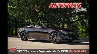 2013 INFINITI G37 Convertible IPL [upl. by Ardyaf402]