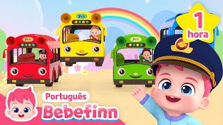 Vrum Ônibus Coloridos do Bebefinn   Completo  Bebefinn em Português  Canções Infantis [upl. by Loredana]