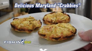 Delicious Maryland quotCrabbiesquot Recipe [upl. by Akived297]