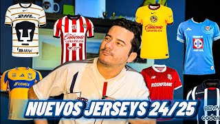 JERSEYS LIGA MX 202425  ¿CUÁL ES EL MEJOR [upl. by Gildas]