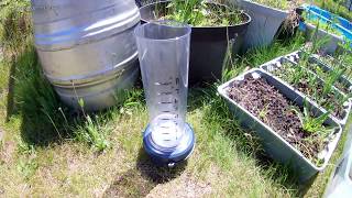 Rain Gauge DIY better than store bought [upl. by Lartnom]